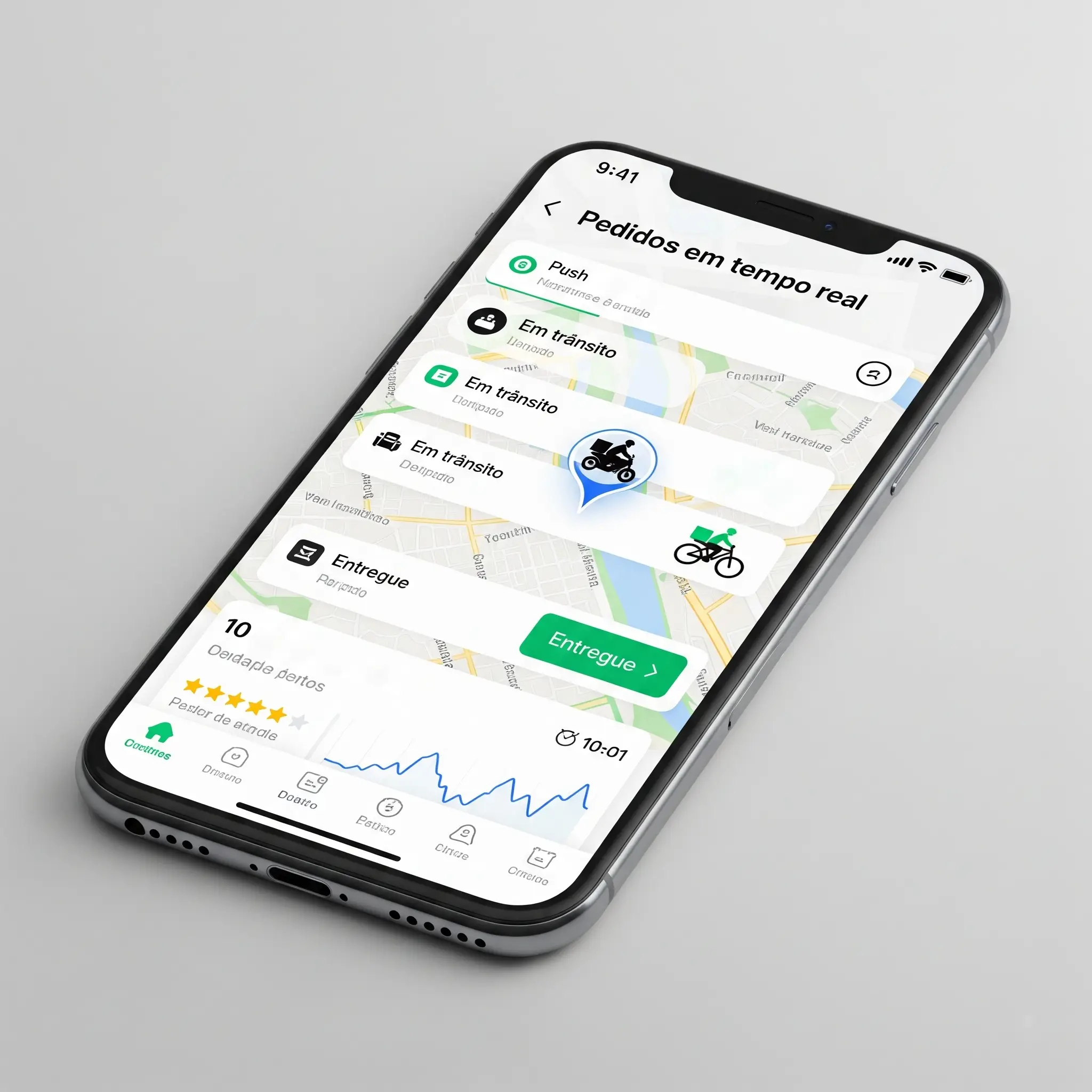 Aplicação mobile para delivery e pedidos online